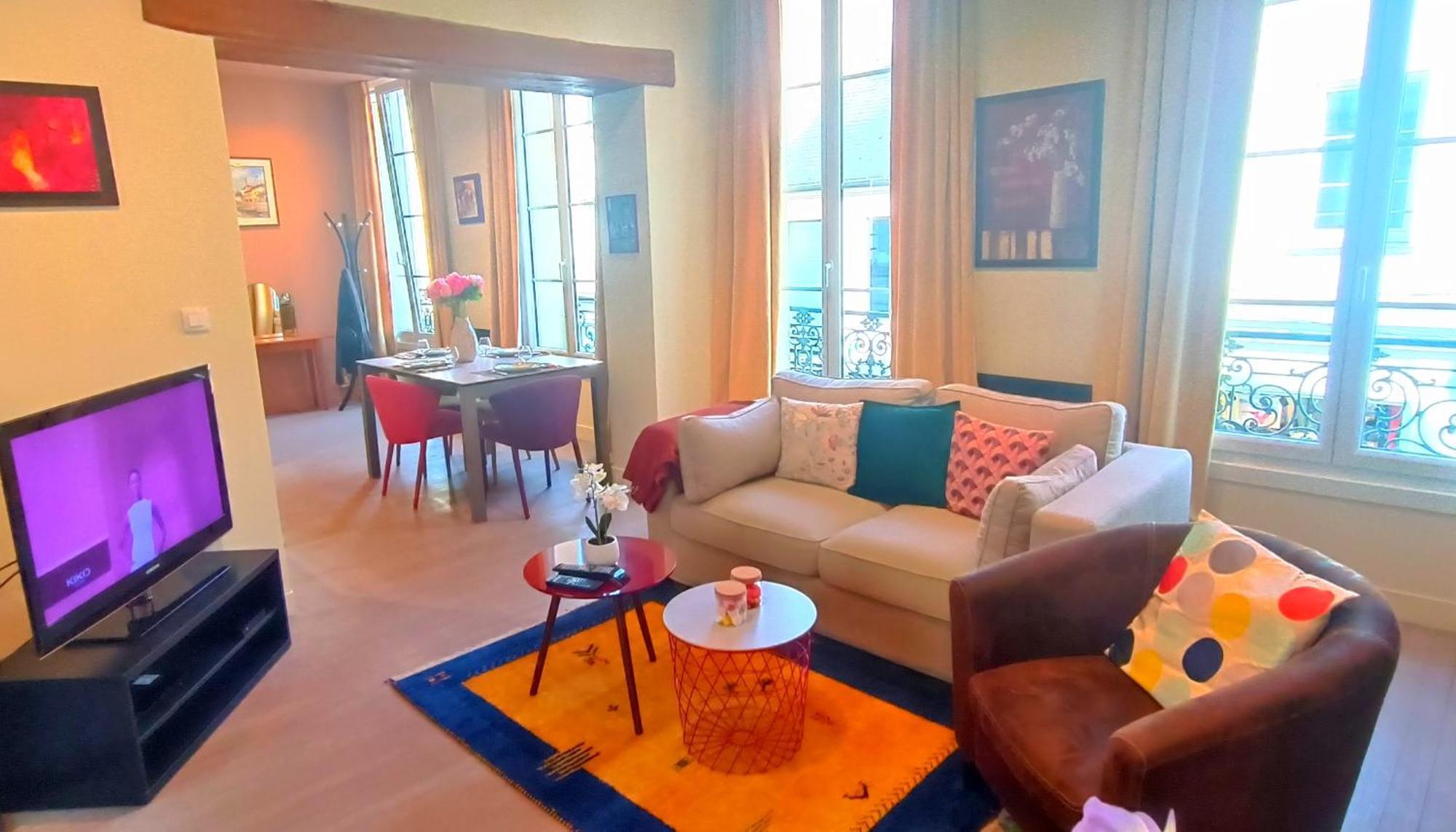 קאין Appartement De Style - Rue Pietonne - Centre Ville מראה חיצוני תמונה